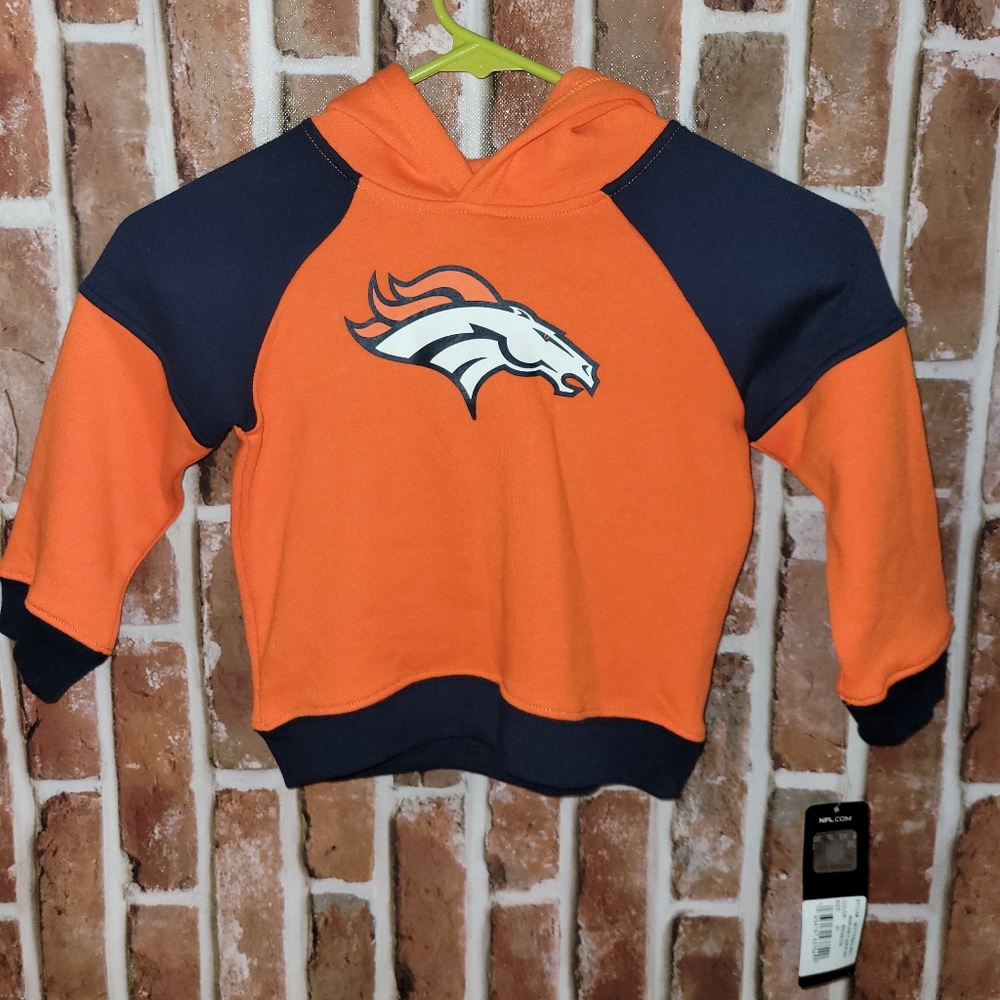 Denver Broncos Kids hoodie 3T NWT